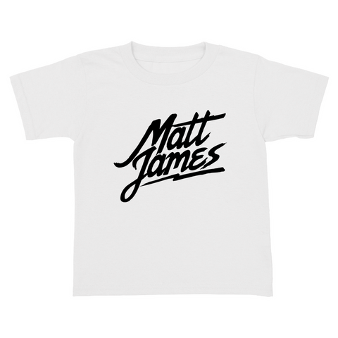 Matt James Logo T-Shirts (Toddler Sizes)
