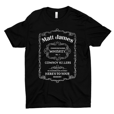 Chainsmoking Whiskey T-Shirts