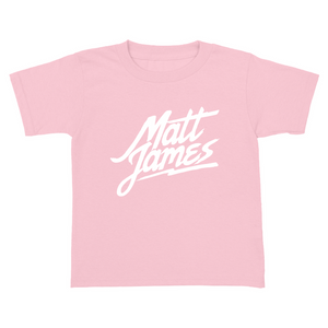 Matt James Logo T-Shirts (Toddler Sizes)