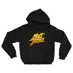 Yellow Logo Pullover Hoodies